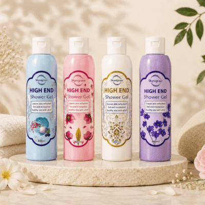 High End Shower Gel Bundle – 4 Bottles × 800ml
