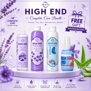 High End Complete Care Bundle + FREE Nail Polish Remover
